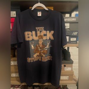 VINTAGE 1988 “THE BUCK STOPS HERE” T-SHIRT